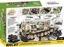 Deutscher schwerer Jagdpanzer Panzerjäger Tiger (P) SdKfz.184 Ferdinand COBI 2581 – Limited Edition WWII 1:28