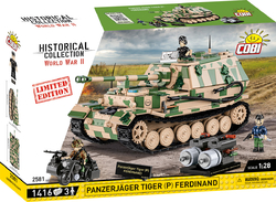 Německý těžký stíhač tanků Panzerjäger Tiger (P) SdKfz.184 Ferdinand COBI 2581 - Limited Edition WWII 1:28