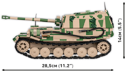Německý  těžký stíhač tanků Panzerjäger Tiger (P)  SdKfz.184 Ferdinand COBI 2581 - Limited Edition WWII 1.28