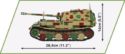 Deutscher schwerer Jagdpanzer Panzerjäger Tiger (P) Sd.Kfz.184 Ferdinand COBI 2583 – World War II 1:28 - kopie