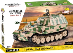 German heavy tank destroyer Panzerjäger Tiger (P) Sd.Kfz.184 Ferdinand COBI 2583 - World War II 1:28