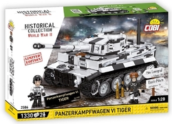 Německý tank PzKpfw VI TIGER 123 COBI 2586 - Limited Edition WW II 1:28