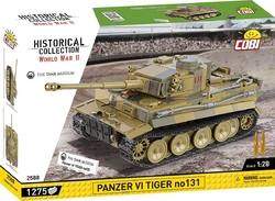 Německý tank PzKpfw VI TIGER 131 COBI 2801 - Executive Edition WWII 1:12 - kopie