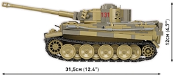 Německý tank PzKpfw VI TIGER 131 COBI 2801 - Executive Edition WWII 1:12 - kopie