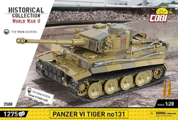 Deutscher Panzer PzKpfw VI TIGER 131 COBI 2801 - Executive Edition WWII 1:12 - kopie