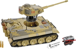 German tank PzKpfw VI TIGER 131 COBI 2801 - Executive Edition WWII 1:12 - kopie