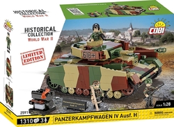 Německý střední tank Panzerkampfwagen IV Ausf. H COBI 2591 - Limited Edition WW II 1:28