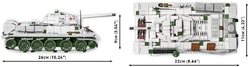 Ruský střední tank T-34/76 / Pz.Kpfw. T-34 747 (R) COBI 2594 - Limited Edition WW II 1:28