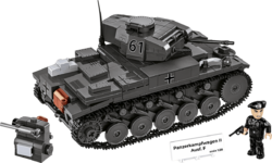 Německý lehký tank Panzerkampfwagen II Ausf. F.  COBI 2597 - World War II 1:28