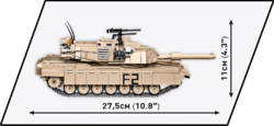 Americký tank M1A2 ABRAMS COBI 2622 - Armed Forces