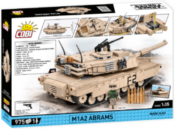 American tank M1A2 ABRAMS COBI 2622 - Armed Forces