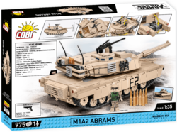 Americký tank M1A2 SEPv3 ABRAMS COBI 2623 - Armed Forces - kopie