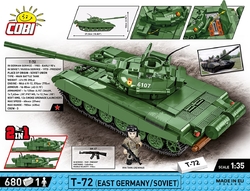 Panzer T-72 M1R COBI 2624 (PL/UA) – Armed Forces 1:35 - kopie