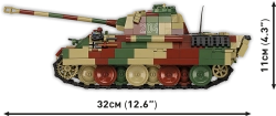 Německý střední tank Pz.Kpfw. V Panther Ausf. A  COBI 2654A - World War II 1:28