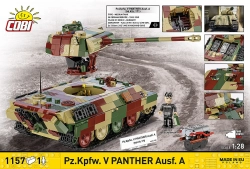 Německý střední tank Pz.Kpfw. V Panther Ausf. A  COBI 2654A - World War II 1:28