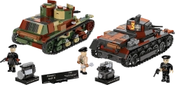 Set tanků Panzer I vs 7TP DW COBI 2659 - Limited Edition WW II 1:28