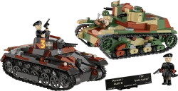 Set tanků Panzer I vs 7TP DW COBI 2659 - Limited Edition WW II 1:28