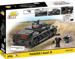 Německý lehký tank PANZER I Ausf. B COBI 2660 - World War II 1:28