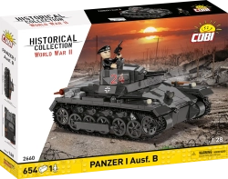 Německý lehký tank PANZER I Ausf. B COBI 2660 - World War II 1:28