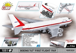 Dopravní letadlo Boeing 747 First flight 1969 COBI 26609 - Boeing 1:144