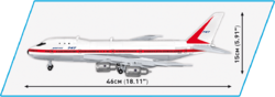 Dopravní letadlo Boeing 747 First flight 1969 COBI 26609 - Boeing 1:144