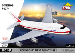 Dopravní letadlo Boeing 747 First flight 1969 COBI 26609 - Boeing 1:144