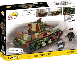 Polnischer leichter Panzer 7TP COBI 2661 - World War II 1:28