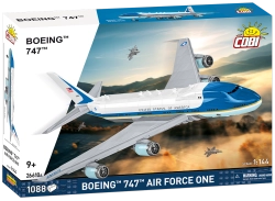 Dopravní letadlo Boeing 747 Air Force One COBI 26610A - Boeing 1:144