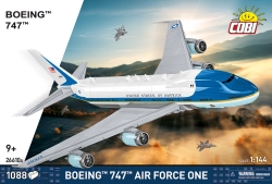 Dopravní letadlo Boeing 747 Air Force One COBI 26610A - Boeing 1:144