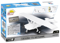 Americký hornoplošný civilní letoun Cessna 172 Skyhawk COBI-26620 1:48