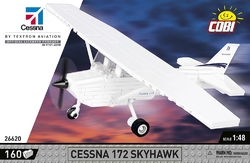 Americký hornoplošný civilní letoun Cessna 172 Skyhawk COBI-26620 1:48