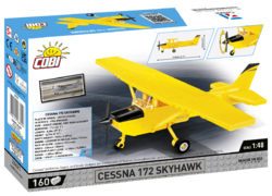 Americký hornoplošný civilní letoun Cessna 172 Skyhawk COBI-26621 1:48