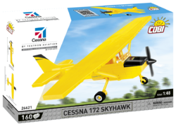 Americký hornoplošný civilní letoun Cessna 172 Skyhawk COBI-26621 1:48