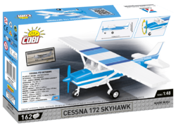 Americké hornoplošné civilné lietadlo Cessna 172 Skyhawk COBI-26621 1:48 - kopie