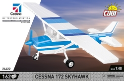 Amerikanisches hochfliegendes Zivilflugzeug Cessna 172 Skyhawk COBI-26621 1:48 - kopie