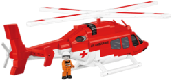 Civilný viacúčelový vrtuľník Bell 407 COBI - Action Town 1:48 - kopie