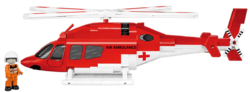 Civilný viacúčelový vrtuľník Bell 407 COBI - Action Town 1:48 - kopie