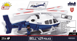 Civilný viacúčelový vrtuľník Bell 407 COBI - Action Town 1:48 - kopie