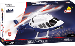 Civilný viacúčelový vrtuľník Bell 407 COBI - Action Town 1:48 - kopie