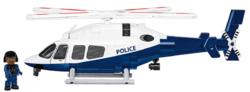 Civilný viacúčelový vrtuľník Bell 407 COBI - Action Town 1:48 - kopie