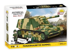 Německé samohybné dělo Panzerhaubitze Hummel COBI 2663 - World War II 1:28