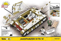 Německý stíhač tanků Jagdpanzer IV/70 (V) COBI 2668 - World War II 1:28