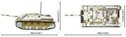 Německý stíhač tanků Jagdpanzer IV/70 (V) COBI 2668 - World War II 1:28