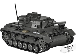 Německý střední tank Panzer III Ausf. H COBI 2672 World War II 1:28