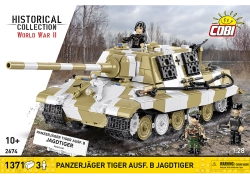 Německý těžký stíhač tanků Panzerjäger Tiger Ausf.B Jagdtiger  COBI 2674 World War II 1:28