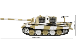 Německý těžký stíhač tanků Panzerjäger Tiger Ausf.B Jagdtiger  COBI 2674 World War II 1:28