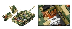 Německé samohybné útočné dělo STUG III Ausf. G COBI 2676 World War II 1:12