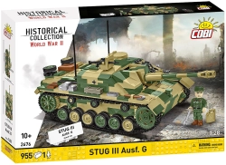 Německé samohybné útočné dělo STUG III Ausf. G COBI 2676 World War II 1:28