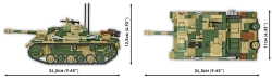 Německé samohybné útočné dělo STUG III Ausf. G COBI 2676 World War II 1:12