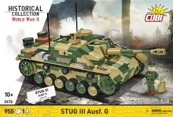 Německé samohybné útočné dělo STUG III Ausf. G COBI 2676 World War II 1:12